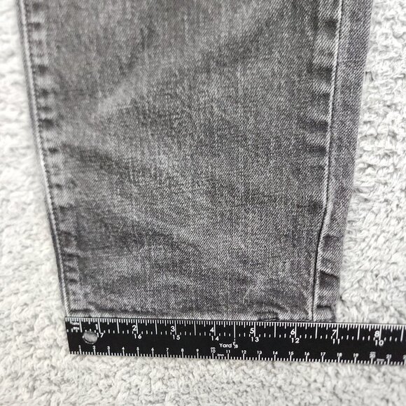 Urban Pipeline Jeans Men' 32x32 Black Straight Slim Denim Cotton Stretch Gothic - Picture 6 of 11